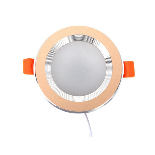 MYKAGS 4.25 Inch Ultra-Thin Round Recessed LED Ceiling Lights, 7W Dimmable, 900LM, Baffle Trim, Home Commercial WiFi Smart Ceiling Downlight, Indoor LED Recessed Lighting, AC85-265V Spotlight Fashion