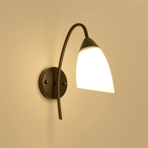 OUUED European Wall Light European Bedroom Bedside Wall Lamp American Living Room Aisle Corridor Wrought Iron Wall Sconce Light Modern Hotel Room Stairs Aisle Corridor E27 Wall Lantern Fixture