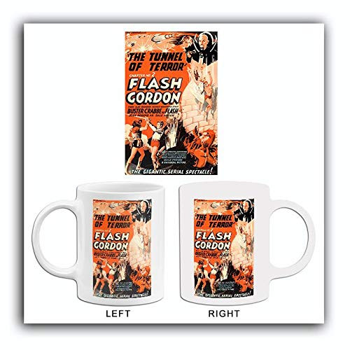 Flash Gordon - The Tunnel Of Terror - 1936 - Movie Poster Mug