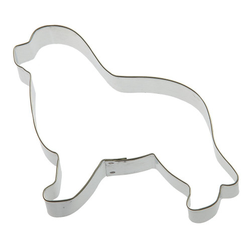 Foose Newfoundland Dog Cookie Cutter 5.25 Inch Animals Handmade in USA Tin Plated Steel Foose Newfoundland Dog Cookie Cutter 5.25 Inch Animals Handmade in USA Tin Plated Steel