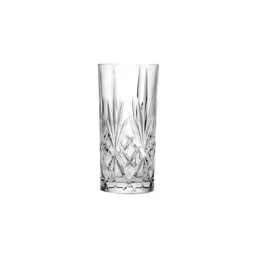 RCR 25766020006 Melodia Crystal Hi-Ball Cocktail Water Tumbler Glass, 23 x 15.5 x 15.5 cm, Clear