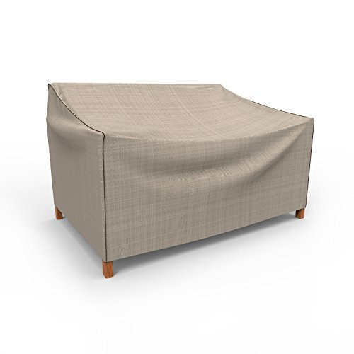 Budge English Garden Outdoor Patio Sofa Cover, Small (Tan Tweed)