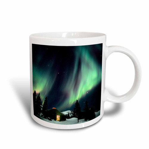 3dRose Alaska, Hot Springs Aurora Borealis, Northern Lights-US02 FZU0003-Frank Zurey Magic Transforming Mug, 11 oz, Black/White 3dRose Alaska, Hot Springs Aurora Borealis, Northern Lights-US02 FZU0003-Frank Zurey Magic Transforming Mug, 11 oz, Black/White