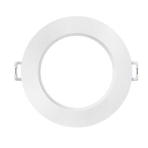 OKLUCK Ultra-Thin Pure White No Stroboscopic Recessed Downlight Round Energy-Saving 3w/5w LED Ceiling Lamps Anti-Glare Ultra-thin Embedded Spotlight Indoor Living Room Aisle Lighting Panel Lamps Baffl