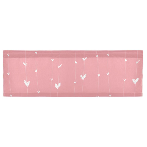 Augenstern Window Topper Curtain Pink-Love-Heart-Girl 54x18 inch Valance Short Curtain for Kitchen Windows/Bathroom/Living Room/Bedroom Augenstern Window Topper Curtain Pink-Love-Heart-Girl 54x18 inch Valance Short Curtain for Kitchen Windows/Bathroom/Living Room/Bedroom
