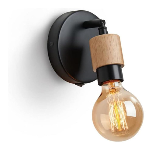 Coboca Industrial Black Wall Light Lighting Adjustable Wall Lamp Indoor Wall Sconce with Switch, Vintage Hardwired Sconces Living Room Bedroom Loft Farmhouse Wall Lights