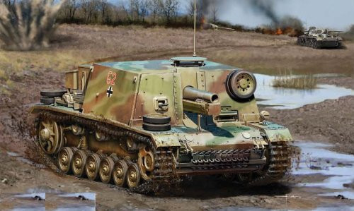 Dragon Models 15cm Sturm Infanteriegeschütz 33 Smart Kit, 1/35-Scale