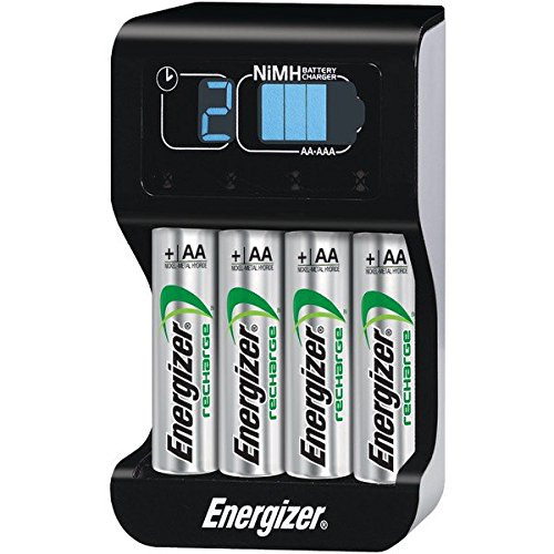 Recharge Smart Charger, 4 AA Batteries