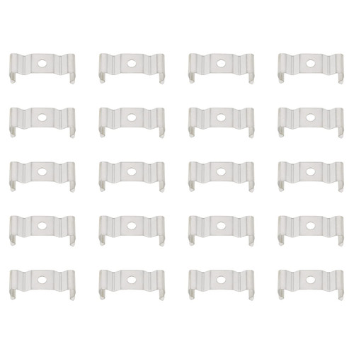 E-outstanding 20PCS T8 LED Light Bulb Clip Holders Bracket Hanger for Lamp Socket Light Fixture Ceiling Lamp