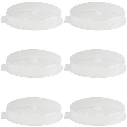 Providence Spillproof Anti-Splash Lids for Independence Mugs and Cups - Fits PSC 49 2-Handle Clear Mug, PSC 53, PSC 50, PSC 55, and Other Providence Spillproof Cups- 6 Pack