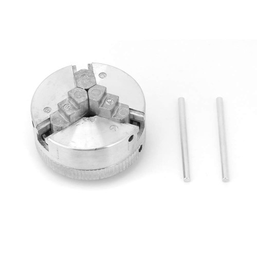 Z0113 Jaw Chuck, Three Jaw Chuck Zinc Alloy 3 Jaw Chuck Lathe Chuck Clamp Accessory for Mini Metal Lathe