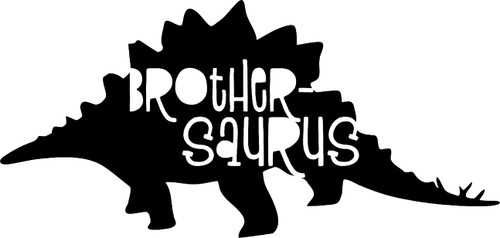 Brothersaurus Dinosaur Family Extinct Stegosaurus Wall Decals for Walls Peel and Stick Wall Art murals Black Medium 18 Inch Brothersaurus Dinosaur Family Extinct Stegosaurus Wall Decals for Walls Peel and Stick Wall Art murals Black Medium 18 Inch