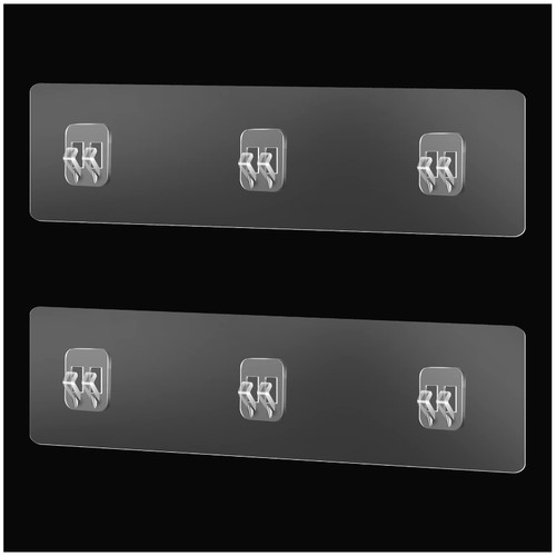 mioule Shower Caddy Adhesive Replacement?Shower Rack Stickers - Shower Shelf Adhesive Strips - Bathroom Rack Sticker - 2 Pack Shower Caddy Adhesive for Replacement