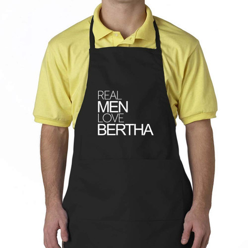 Eddany Real men love Bertha Bold Apron