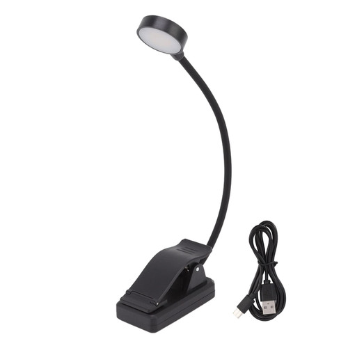 plplaaoo USB Rechargeable Book Light, Reading Light, Book Light for Reading in Bed, Led Desk Lamp Clip on Reading, Reading Lamp for University, Clip on Light for Office Bedroom