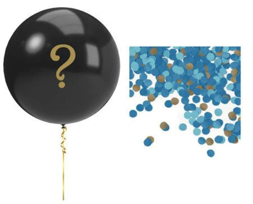 Creative Converting PINK GENDER REVEAL BALLOON KIT, 36x36x36inc