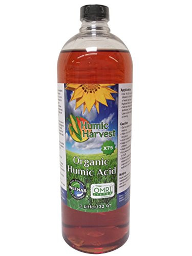 Humic Harvest Organic Humic Acid X75-32 fl oz - Liquid, Organic Fertilizer from