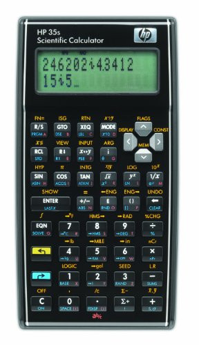 HP 35S 35S Programmable Scientific Calculator, 14-Digit LCD