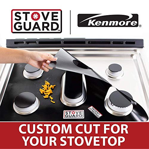 Kenmore Stove Protectors - Stove Top Protector for Kenmore Gas Ranges - Ultra Thin Easy Clean Stove Lir