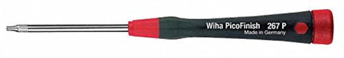 Wiha 26737 Screwdriver With Precision Soft PicoFinish Handle, Torx, T5 x 40mm