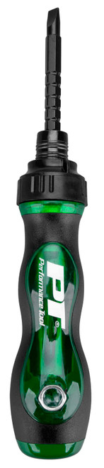 Performance Tool W80037 2-in-1 Ratcheting Screwdriver - Compact and Versatile Tool for Efficient Screwdriving Jobs