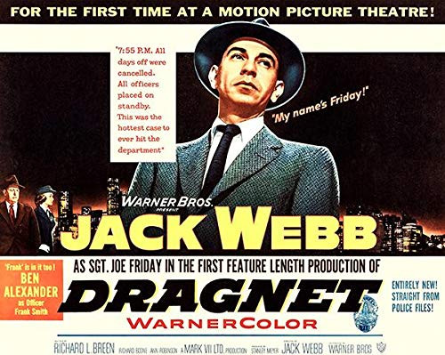 Dragnet - 1954 - Movie Poster