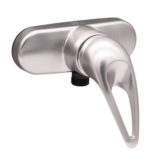 Wholesale Plumbing Supply RV/Mobile Home Travel Trailer Shower Faucet Single Lever Handle, Brushed Nickel