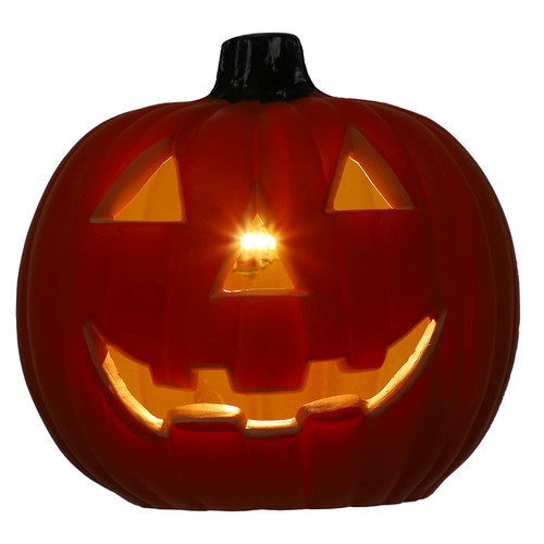 TOYANDONA LED Halloween Pumpkin Lantern, 8 inch Battery Operated Pumpkin Light Up Jack O Lantern Halloween Lighted Pumpkin for Indoor Outdoor Home Party Decorations TOYANDONA LED Halloween Pumpkin Lantern, 8 inch Battery Operated Pumpkin Light Up Jack O Lantern Halloween Lighted Pumpkin for Indoor Outdoor Home Party Decorations