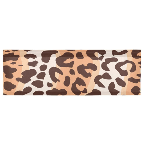 Augenstern Window Topper Curtain Leopard-Skin-Texture 54x18 inch Valance Short Curtain for Kitchen Windows/Bathroom/Living Room/Bedroom Augenstern Window Topper Curtain Leopard-Skin-Texture 54x18 inch Valance Short Curtain for Kitchen Windows/Bathroom/Living Room/Bedroom