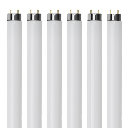 BULBMASTER F17T8/841 17W 24 Inch T8 Fluorescent Tube Light Bulb, 4100K Cool White, Medium Bi-Pin (G13) Base, 17 Watt T8 Light Bulbs 6 Pack BULBMASTER F17T8/841 17W 24 Inch T8 Fluorescent Tube Light Bulb, 4100K Cool White, Medium Bi-Pin (G13) Base, 17 Watt T8 Light Bulbs 6 Pack