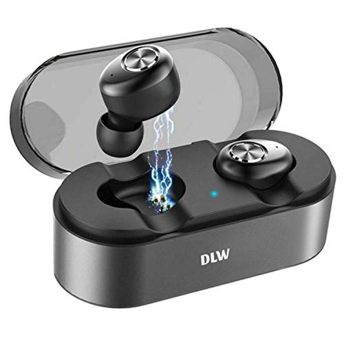 Wireless Ear Buds, DLW Latest Bluetooth 5.0 True Wireless Bluetooth Earbuds 15H Playtime 3D Stereo Sound Wireless Headphones, Built-in Microphone