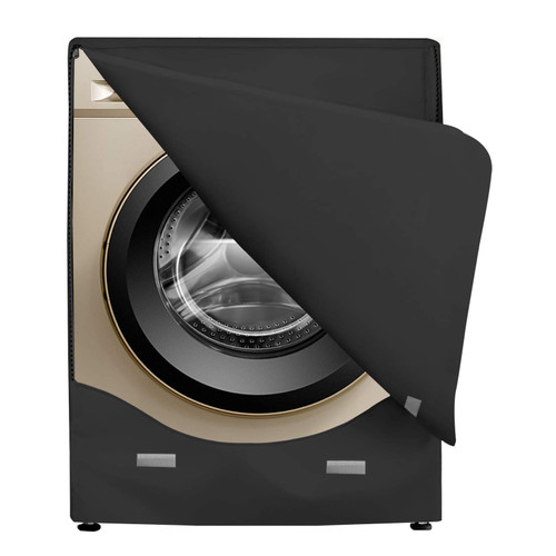 Covolo Washer/Dryer Cover,Washer and Dryer Covers?Washine Machine Cover for Waterproof and Dustproof Thickening Front-Loading Machine?Washer Cover Fit for Most Front-loading Washer (black)