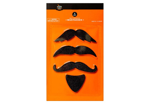 Hyde and Eek! Boutique 4ct Halloween Mustache Pumpkin Decorating Kit