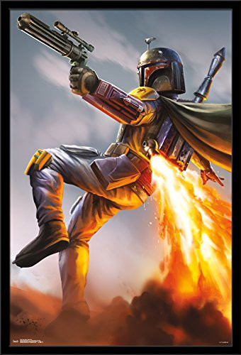 Trends International Wall Poster Star Wars Boba Fett 22.375 x 34