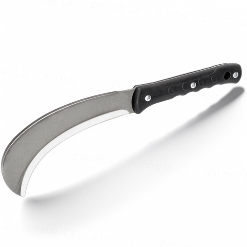 Billhook Machete Knife Brush Clearing Sickle Knife with Carbon Steel Blade - Perfect Brush Axe for Survival Cut Machete,Ideal for Camping,Gardening, Land Management, Hunting,Outdoor.