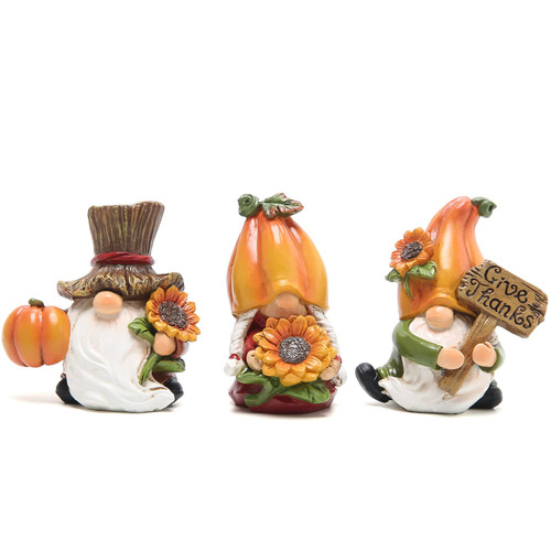 Hodao Fall Thanksgiving Gnomes Table Decorations for Home Creative Thanksgiving centerpieces for Tables-Thanksgiving Pumpkin Gnome Gifts