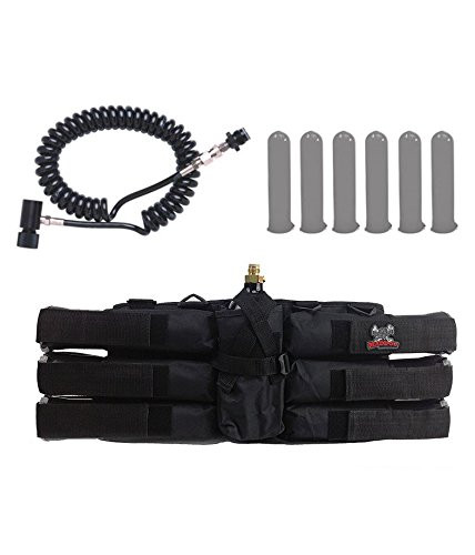 MAddog Sports 6+1 Paintball Harness w/Pods & Standard Remote Coil