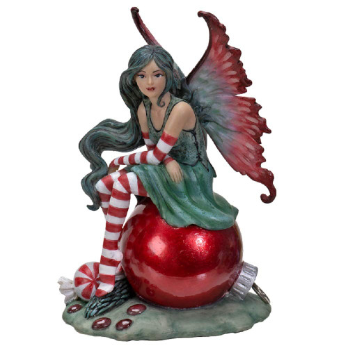 Pacific Giftware Amy Brown Waiting for Santa Christmas Fairy Collection Resin Figurine Home Decor