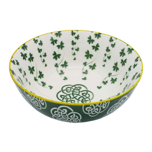 Royal Tara Irish Celtic Bowl With Trellis Shamrock & Celtic Cross Design 14cm (Trellis Shamrock Design) Royal Tara Irish Celtic Bowl With Trellis Shamrock & Celtic Cross Design 14cm (Trellis Shamrock Design)