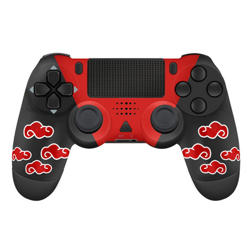 Zamia Replacement for PS4 Custom Basketball Design Wireless Controller, Compatible with PS4/Slim/Pro/PC with Double Vibration/6-Axis Motion Sensor/Audio Function