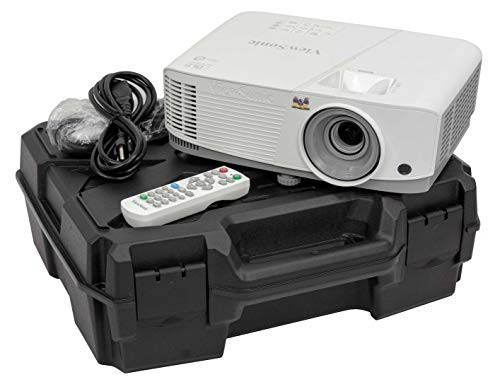 Case Club Projector Case Compatible with Epson VS240, EX3240, VS345, VS340, VS335W, EX7240 Pro, and EX5240 Pro Projectors Plus Cords and Remote