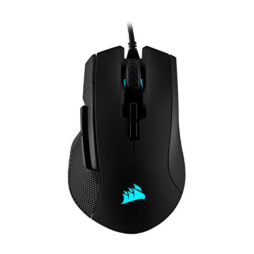 CORSAIR IRONCLAW RGB - FPS and MOBA Gaming Mouse - 18,000 DPI Optical Sensor - Backlit RGB LED, Black