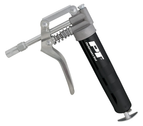 Performance Tool W54200 Heavy Duty Mini Grease Gun With Grease Gun Coupler and Extension Rigid Pipe