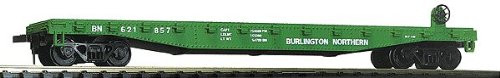 Walther's TrainLine 50 foot Flat Car - Burlington Northern - 931-601
