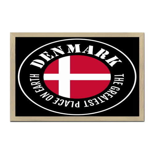 Farmhouse Framed Wooden Sign The Greatest Place on Earth Denmark Art Decor for Front Porch Hanging Positive Wood Signs World State Map Flag Bathroom Wall Decor Sign Gift 8x12in Farmhouse Framed Wooden Sign The Greatest Place on Earth Denmark Art Decor for Front Porch Hanging Positive Wood Signs World State Map Flag Bathroom Wall Decor Sign Gift 8x12in
