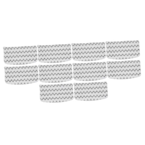 Holibanna Cleaning Mop 10Pcs Microfiber mop Pad for Steam Mop steam mop Supplies Steam Mop Replacement Pad Replacement Steam Mop Pads Steam Mop Accessories Appendix Microfiber Mop