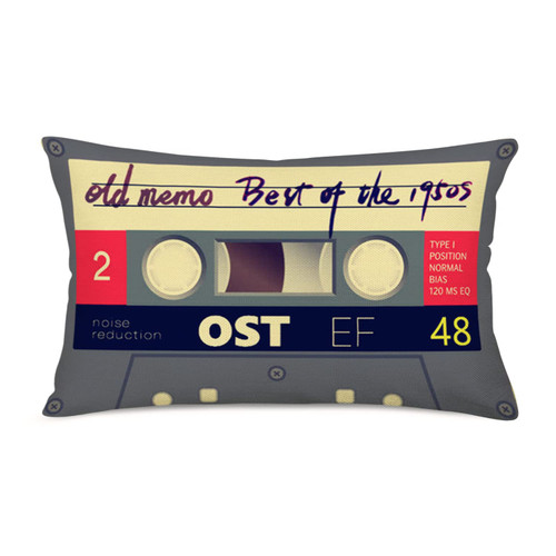 MEHOTOP Old Fashioned Lumbar Pillow Covers Retro Vintage Music Throw Pillow Covers 12x20 Inch Cassette Tape Pillow Classic Track Cassette Player Vibe Decorative Pillowcases for Couch Sofa Chair Home MEHOTOP Old Fashioned Lumbar Pillow Covers Retro Vintage Music Throw Pillow Covers 12x20 Inch Cassette Tape Pillow Classic Track Cassette Player Vibe Decorative Pillowcases for Couch Sofa Chair Home
