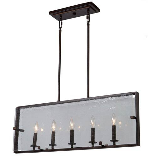 Artcraft Lighting Harbor Point 5-Light Island Light, Oil Rubbed Bronze