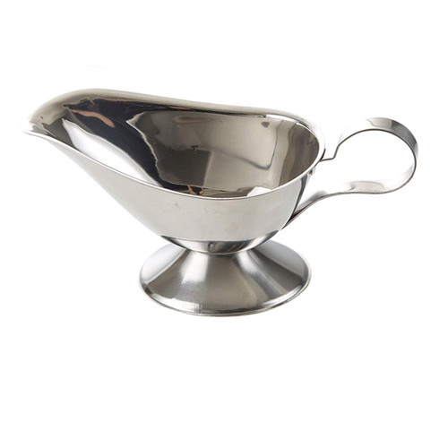 LVTFCO Large Gravy Boat 5Oz Gravy Boat Stainless Steel Gravy Boat Gravy Sauce Juice Bucket Dish Gravy Sauce Roasting Sauce Dish Seasoning Dishes Bowl Gravy Sauce Boat