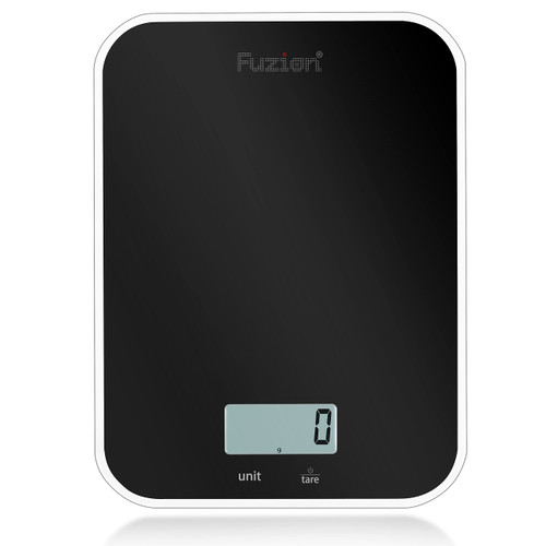 Fuzion Digital Food Scale, 11lb Kitchen Scale, Cooking Scale for Food Ounces and Grams, 5 Units with 0.04oz/1g Precision, LCD, Tare, Kitchen Scales Digital Weight(Black) Fuzion Digital Food Scale, 11lb Kitchen Scale, Cooking Scale for Food Ounces and Grams, 5 Units with 0.04oz/1g Precision, LCD, Tare, Kitchen Scales Digital Weight(Black)
